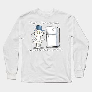 Dapper Cat - Fridge light Long Sleeve T-Shirt